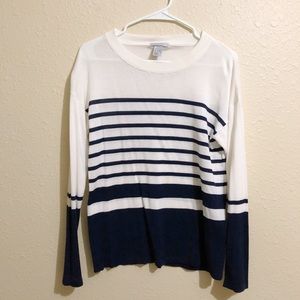 Knit stripe top